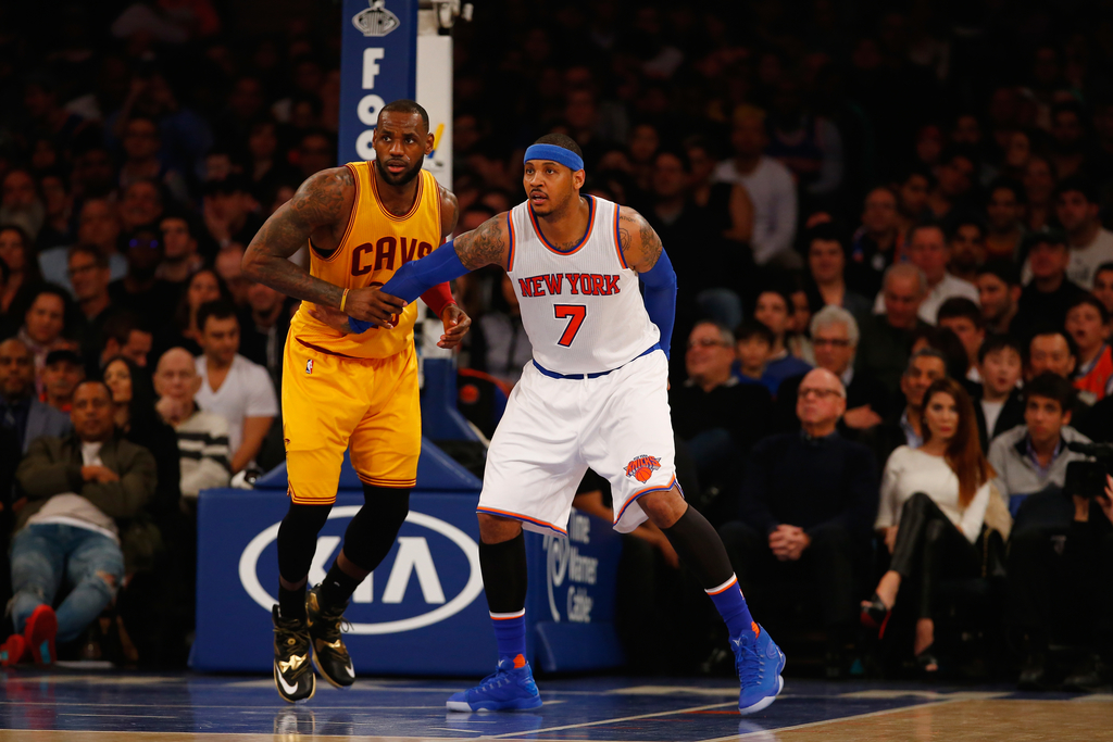 LeBron James Won't Say if He Discussed Teaming Up With Carmelo Anthony