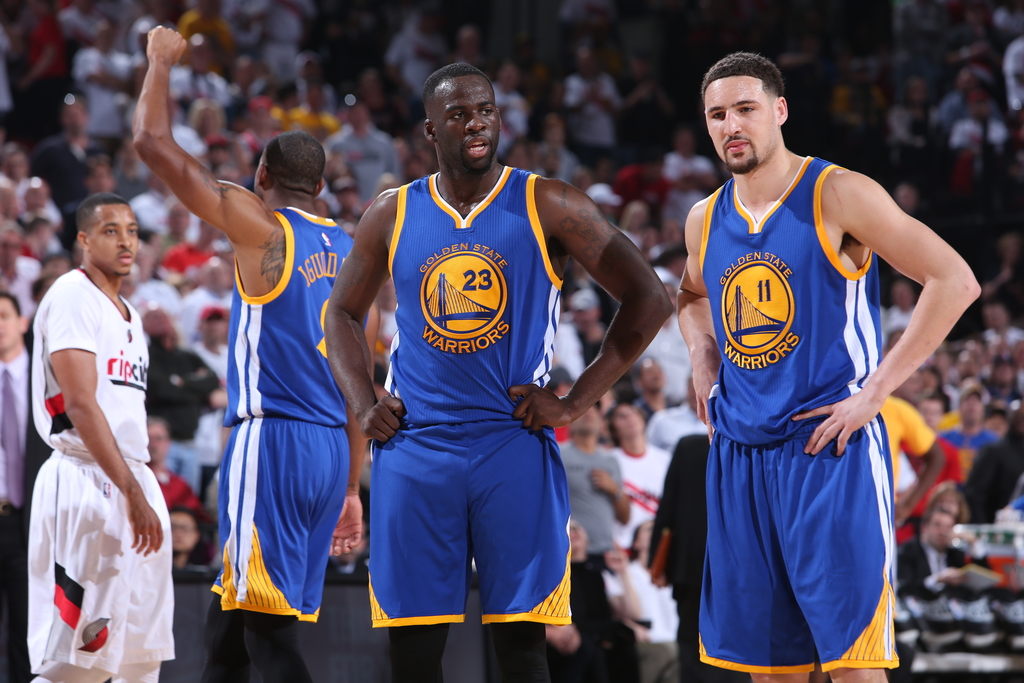 Report: Draymond Green and Klay Thompson 'Got Into it a Lot'