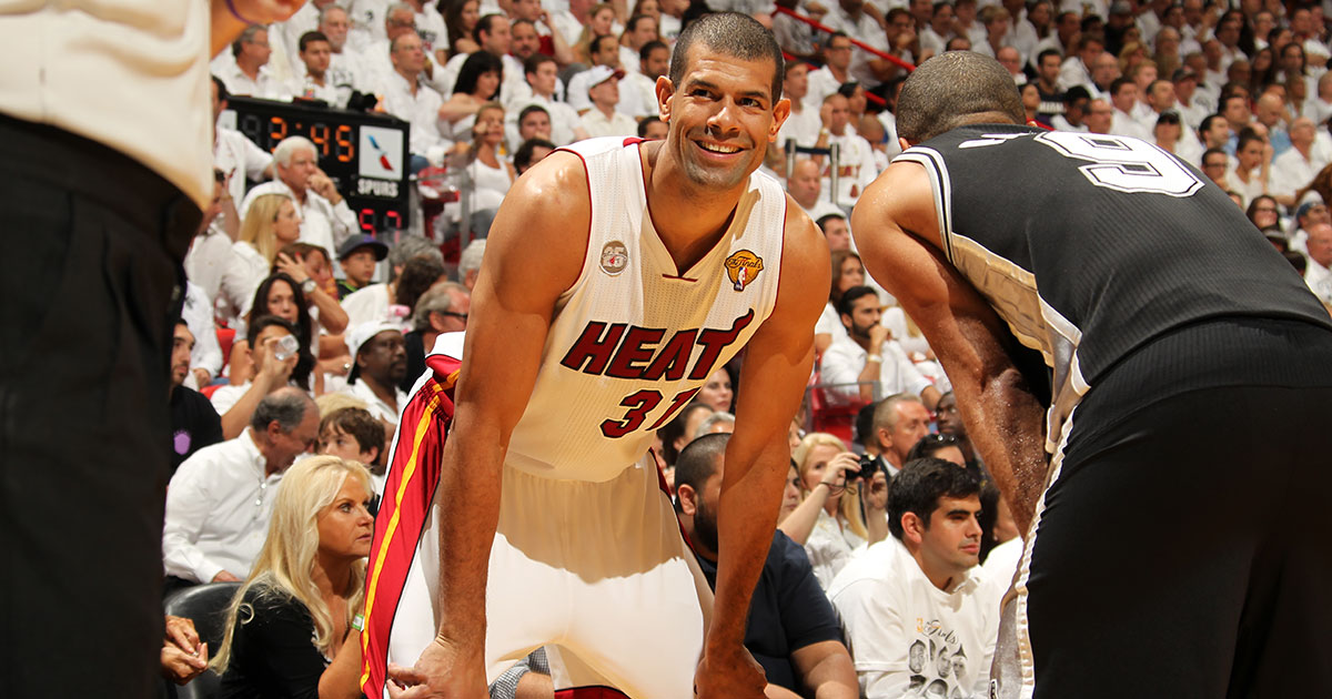 Shane Battier didn't always think he would stay in Miami, but now