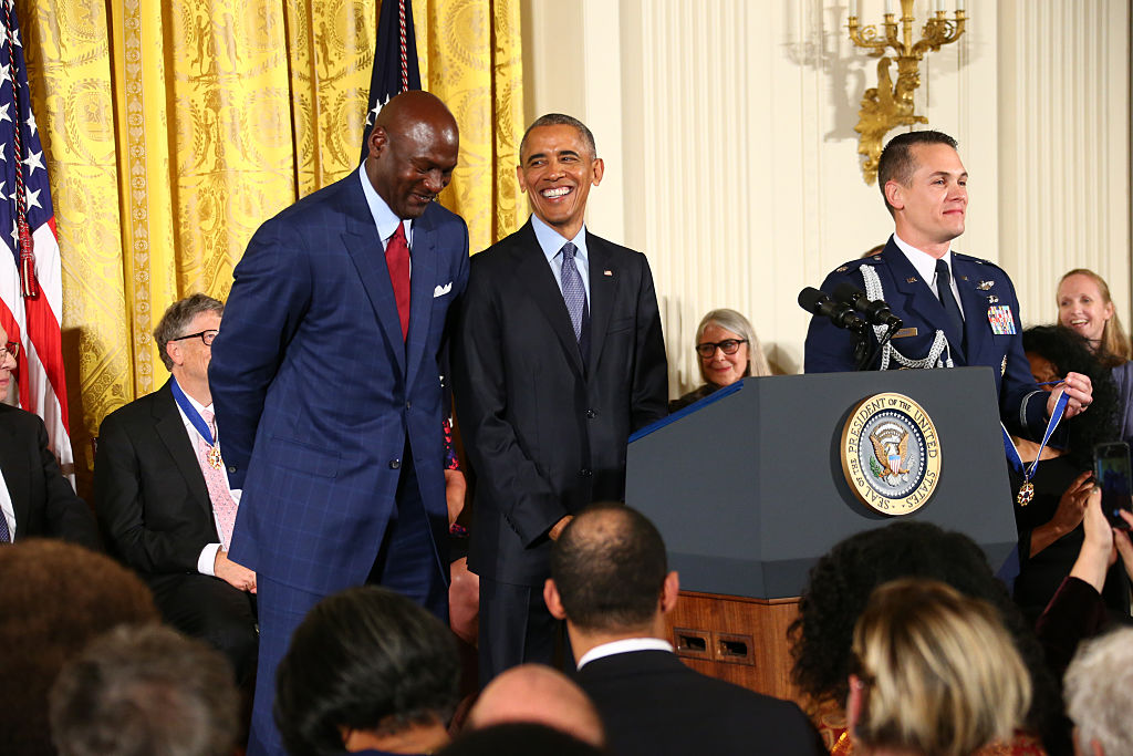 Science nationalism defect Michael Jordan, Kareem Abdul-Jabbar Receive Presidential Medal of Freedom