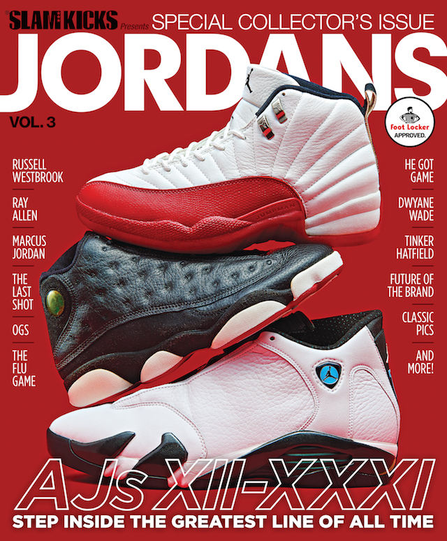 slam kicks jordans vol 3