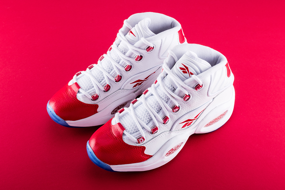 iverson shoes red