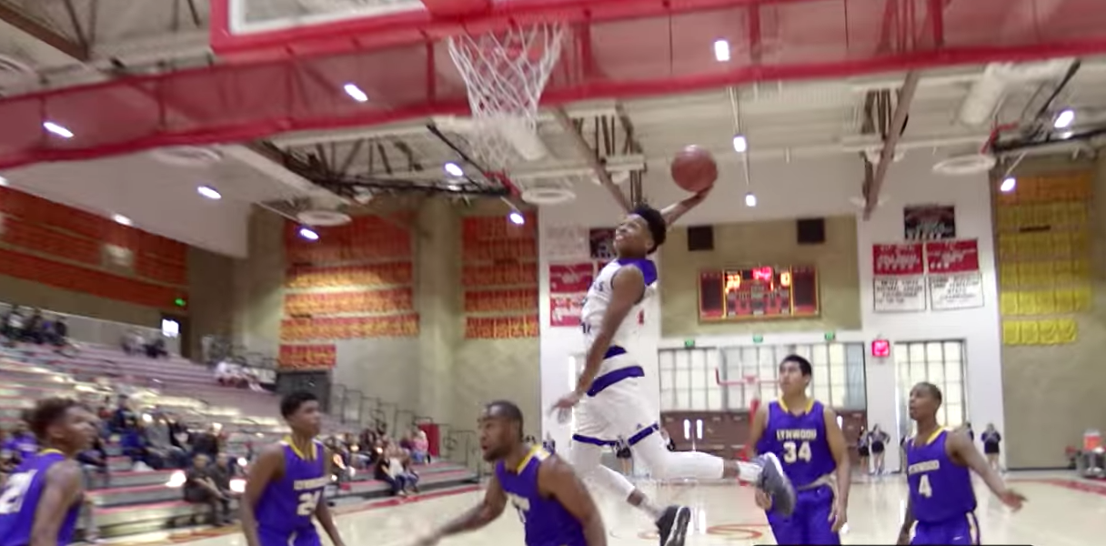 UCLA-Bound Guard Jaylen Hands Almost Posterizes Defender | SLAM