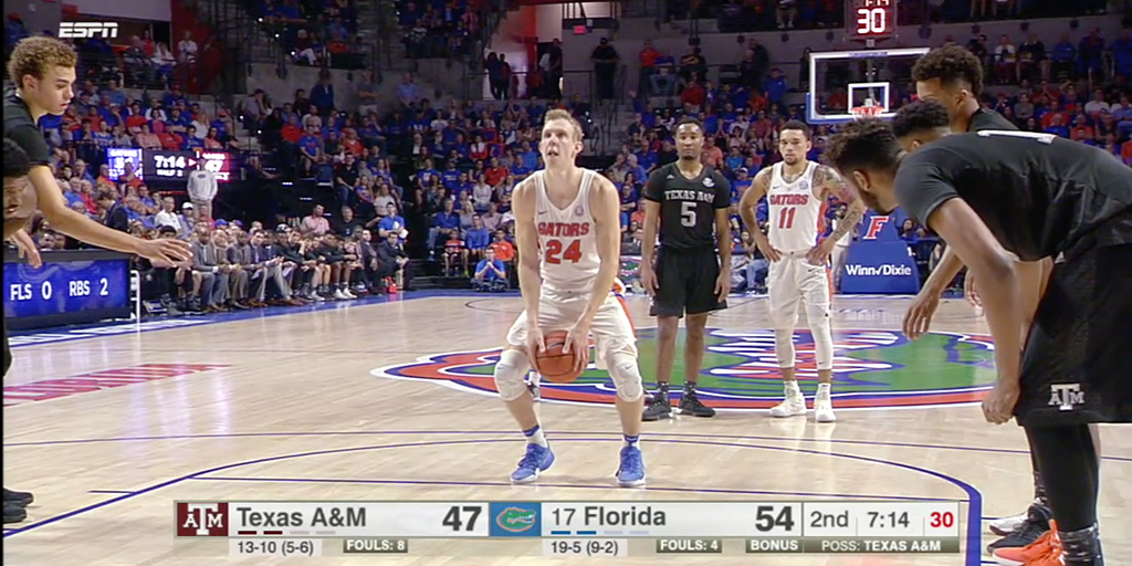 WATCH Canyon Barry Shoots Underhand Free Throws, Breaks Florida Record