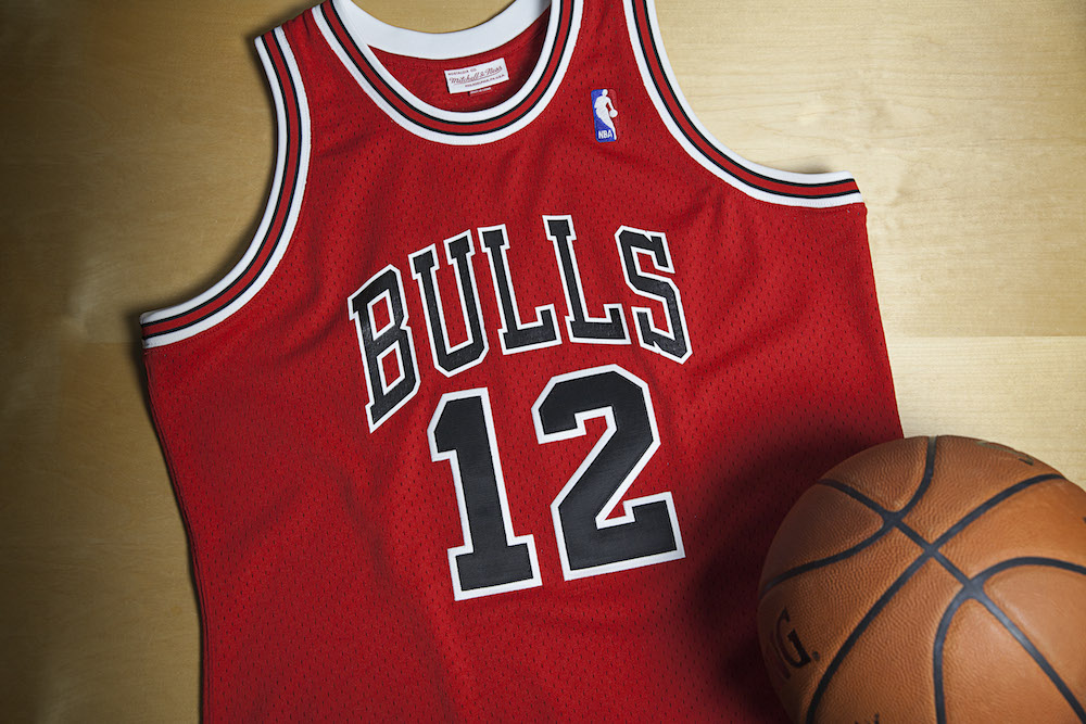 Very Rare No. 12 Bulls Jersey