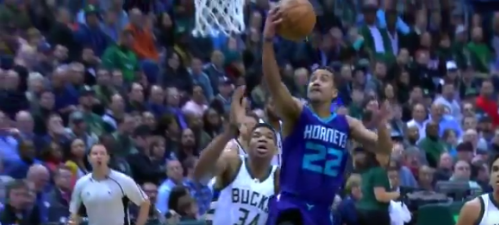 WATCH: Giannis Antetokounmpo Elevates For Huge Chasedown Block