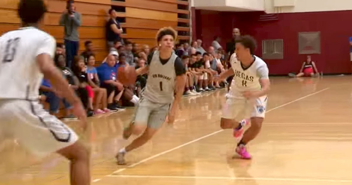 80,000 People Watched an AAU Basketball Game With LaMelo Ball on