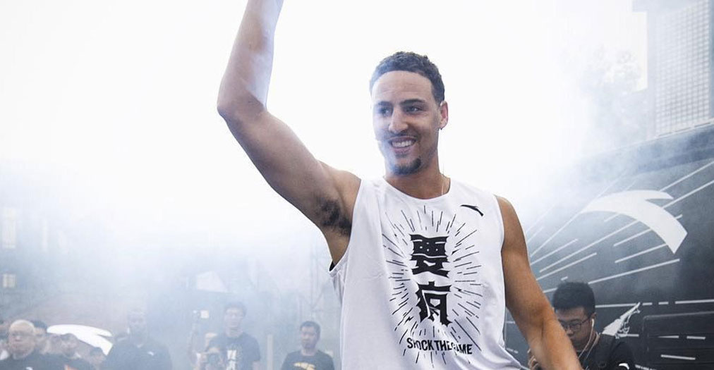 Warriors Guard Klay Thompson Signs 10-Year Extension with Anta