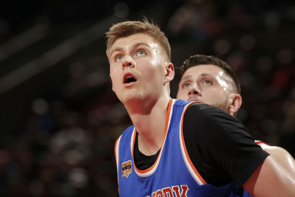 Report: Phil Jackson Not Ruling Out Possibility of Trading Kristaps ...