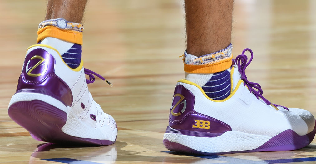 Lonzo Ball Wears Big Baller Brand ZO2 On-Court For the First Time