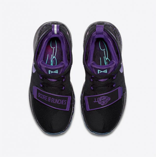 paul george shoes kids purple