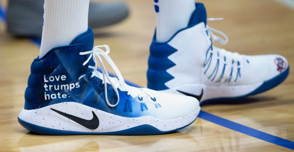 Karl-Anthony Towns Uses His Nike 