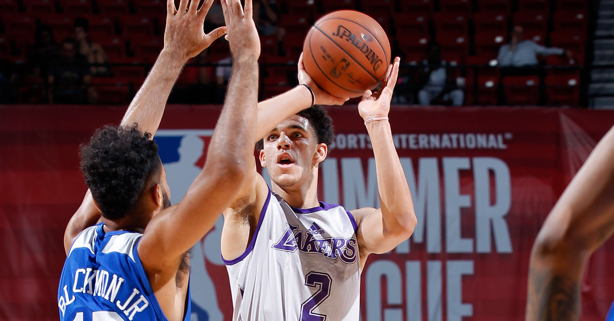 Lonzo Ball doesn't know why everyone thinks he changed his shot