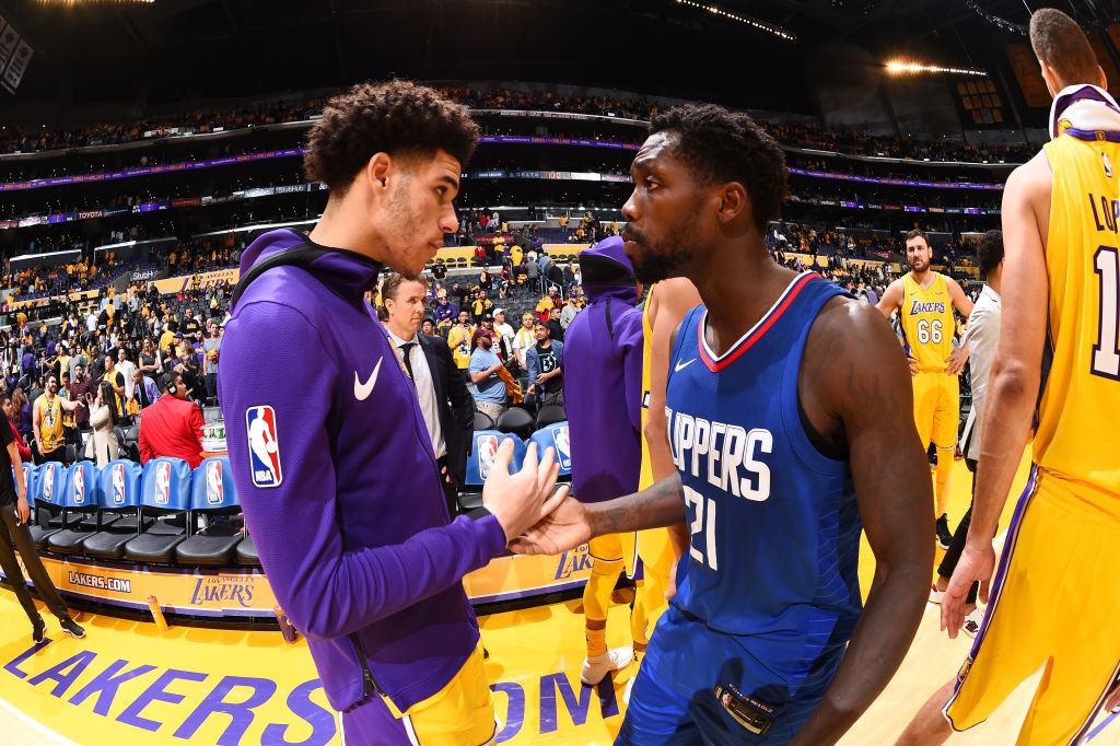Patrick Beverley Lonzo Ball: Ball struggles in NBA debut for Lakers