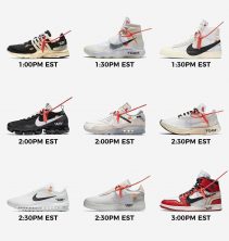 Nike x Off-White Collab 'The Ten' Releasing Today on SNKRS App