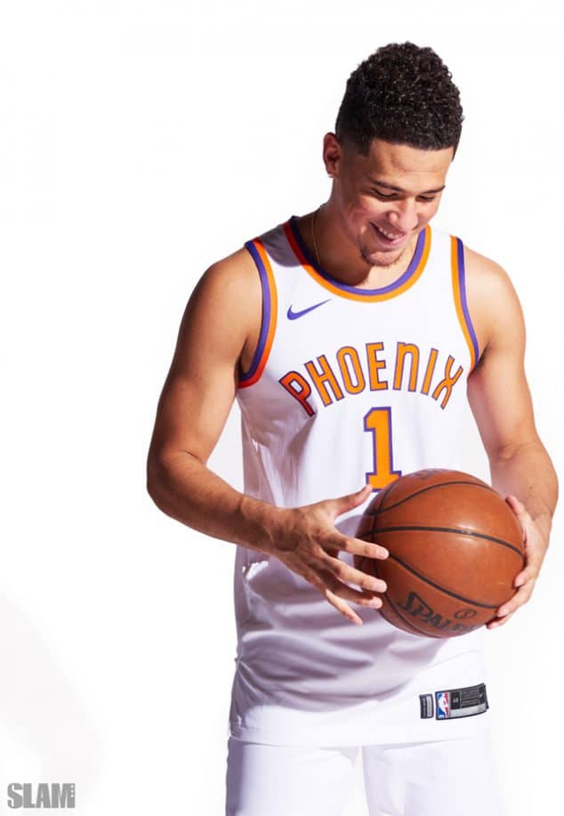 Devin Booker Slam Magazine Cover Phoenix Suns Women's T-Shirt