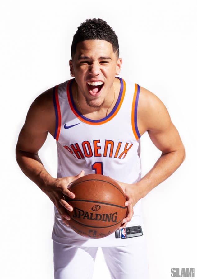 Devin Booker on SLAM magazine  Devin booker, Booker nba, Basketball players