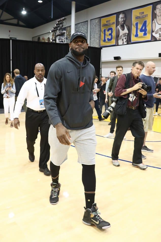 LeBron James Wears What the MVP Nike LeBron X