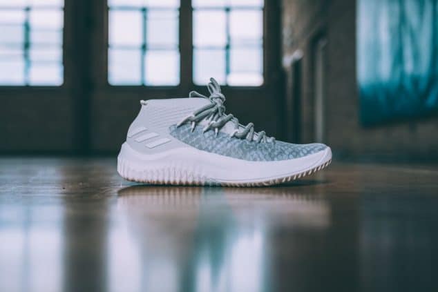 adidas dame 4 gray