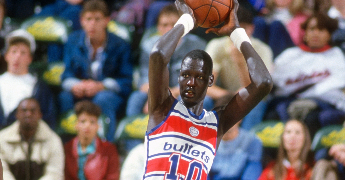 Manute Bol's birthday was allegedly made up, and he might've played at age  50