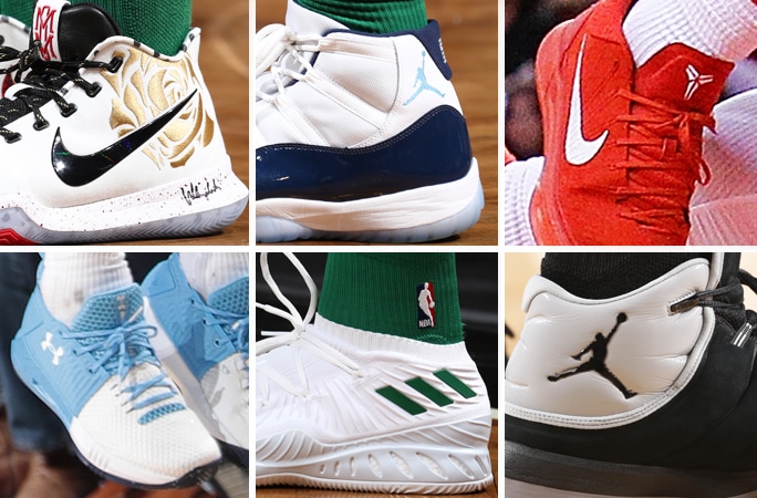 NBA Kicks of the Night, Featuring Kyrie Irving's Special Tribute to His ...