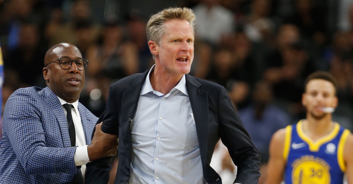 Steve Kerr Apologizes For Shouting F-Bombs at Referees
