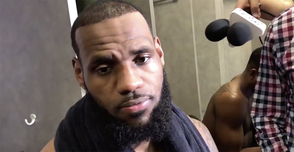 Lebron James Says Kevin Durant Fouled Him Twice On Yesterday S Final Drive Lebron James Says Kevin Durant Fouled Him Twice On Yesterday S Final Drive