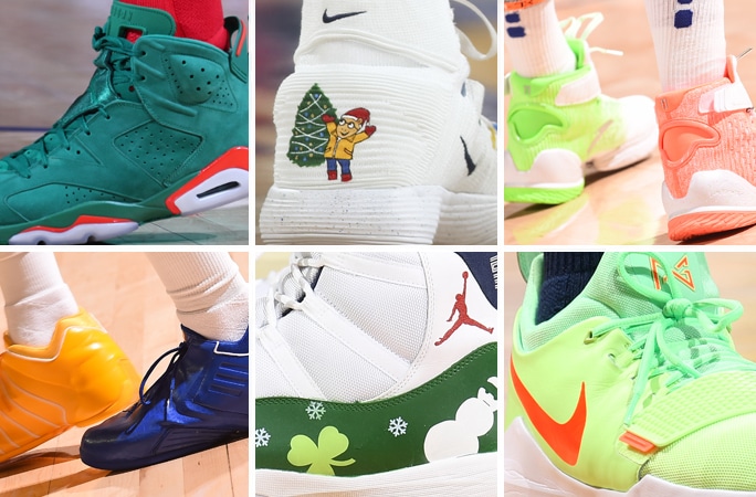 NBA Christmas Day 2017: Draymond Green's shoes troll LeBron James