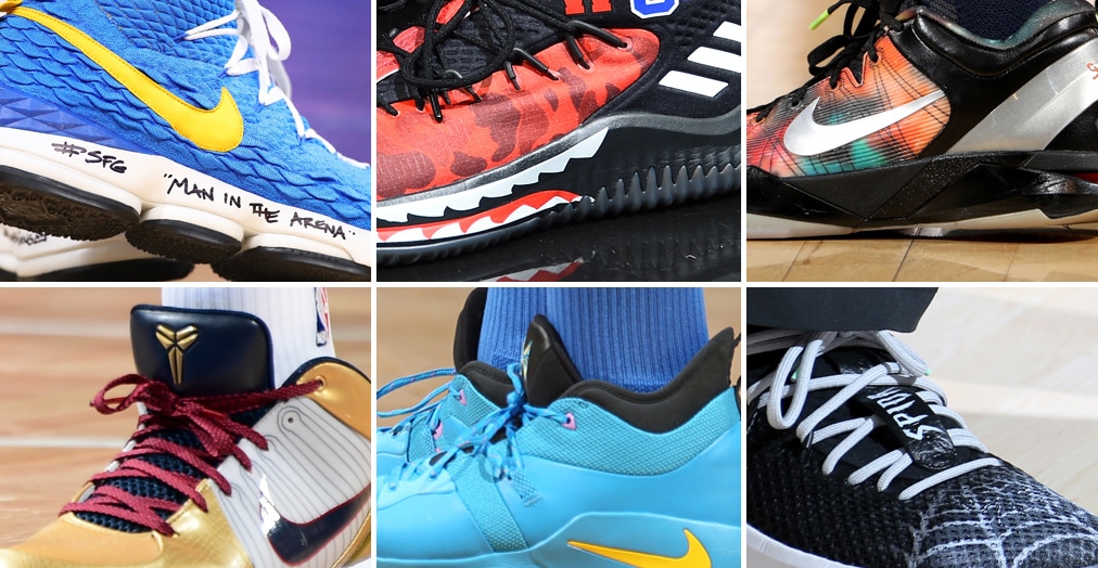 NBA Kicks of the Night, Featuring the New LeBron 15s and Vintage Kobes