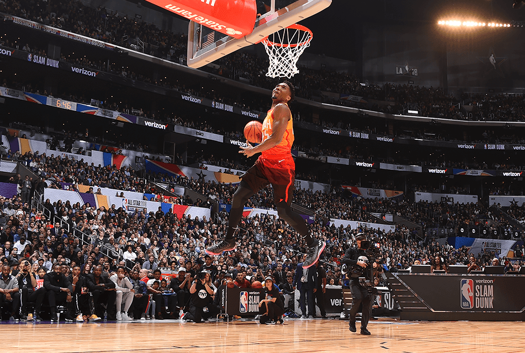 Every Dunk From The 18 Nba Verizon Slam Dunk Contest