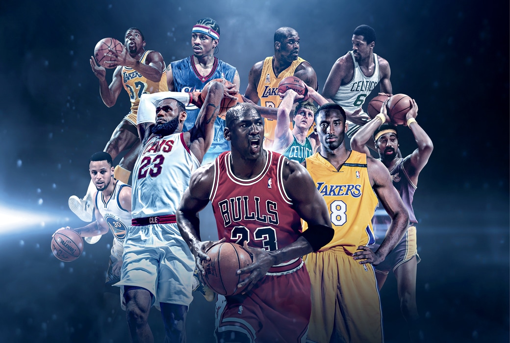 best basketball players by number