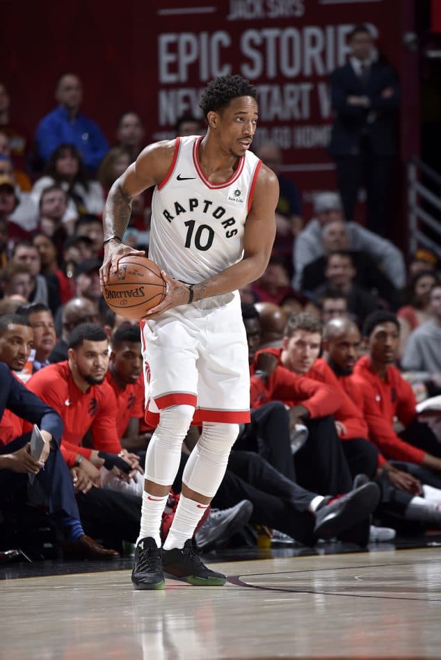 DeMar DeRozan Debuts Nike Kobe AD NXT 360 in Cleveland