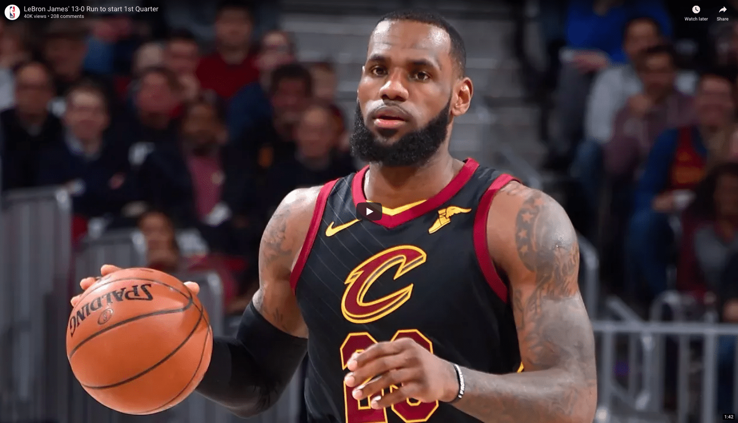  LeBron  James  Bounces Back  With 46 Points in Game 2