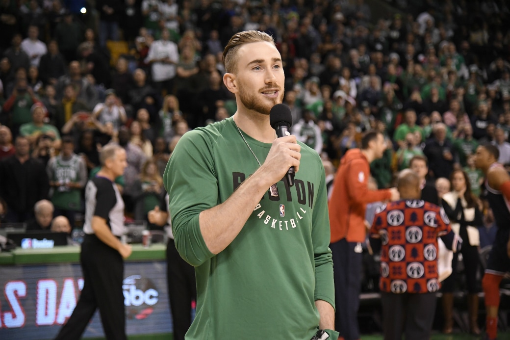 Gordon Hayward: '2018 Will Be My Year. I Will Be Back On The Court'