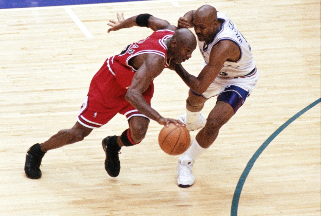 Michael Jordan 'Definitely' Pushed-Off 