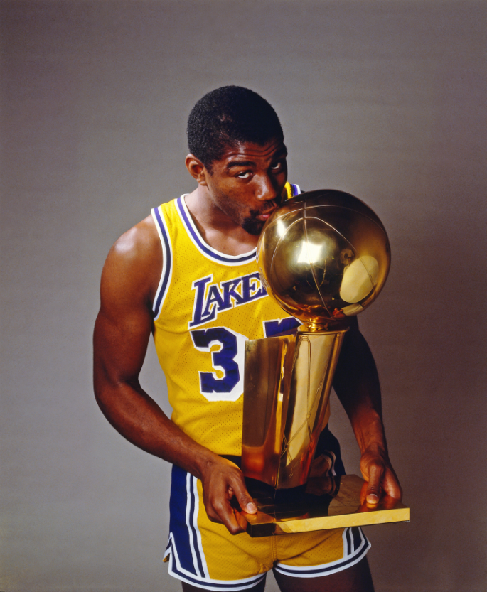 Magic johnson store number of championships