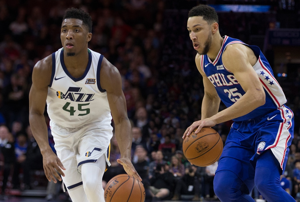 Ben Simmons responds to Donovan Mitchell's 'rookie' shirt