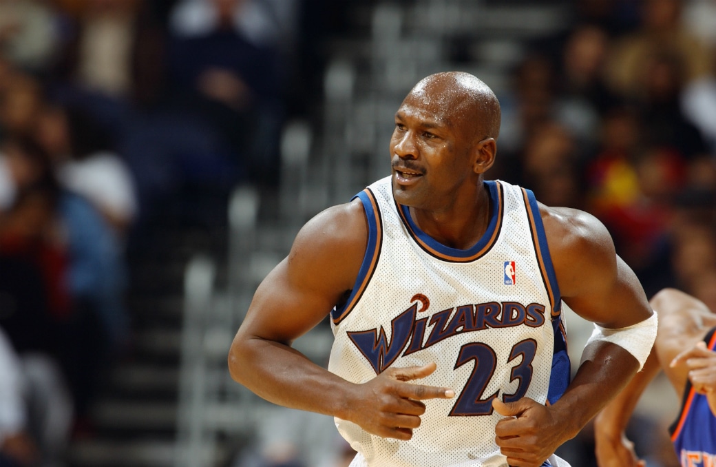 Michael Jordan Game-Used, Signed Wizards Jersey Sells For ...