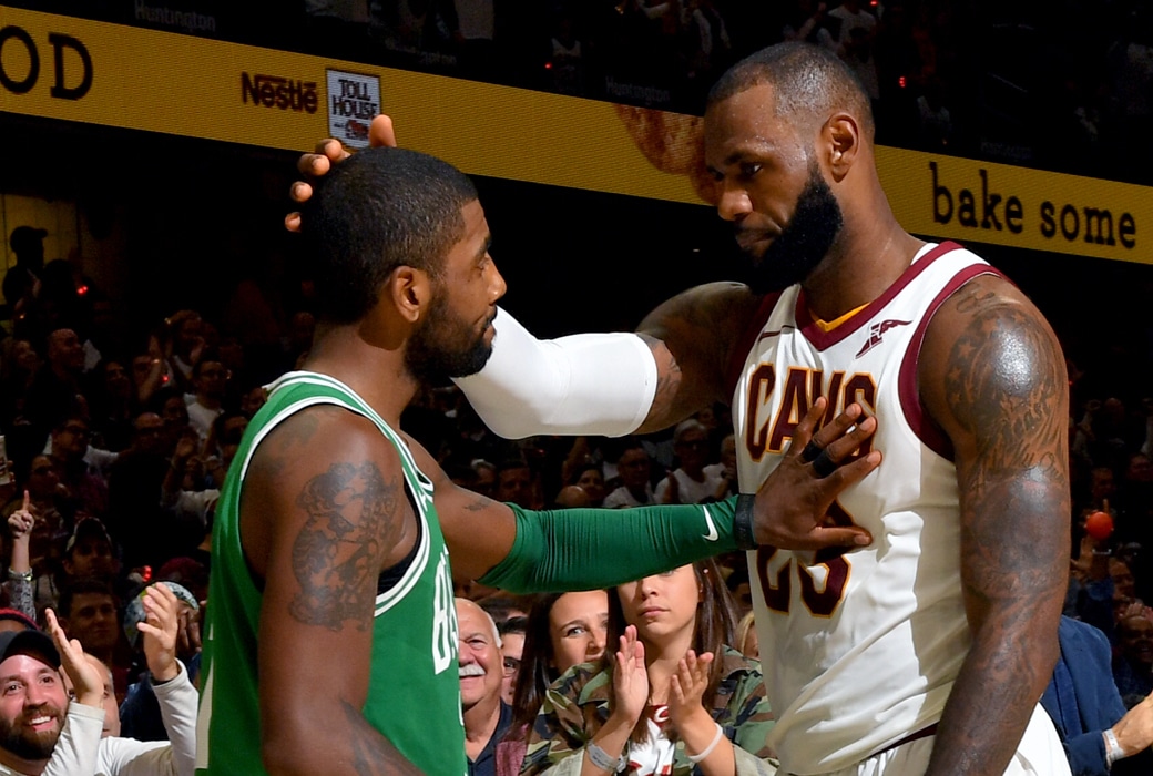 Kyrie Irving Says LeBron Was the 2017-18 NBA MVP.