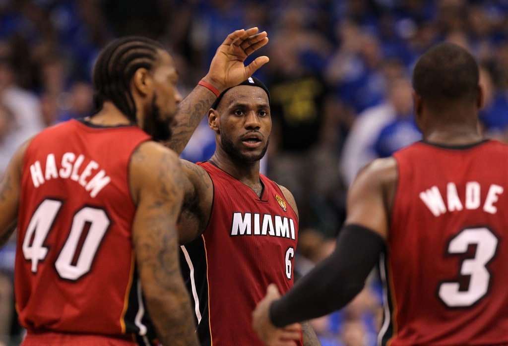 LeBron James Visited Dwyane Wade and Udonis Haslem Prior to NBA Finals