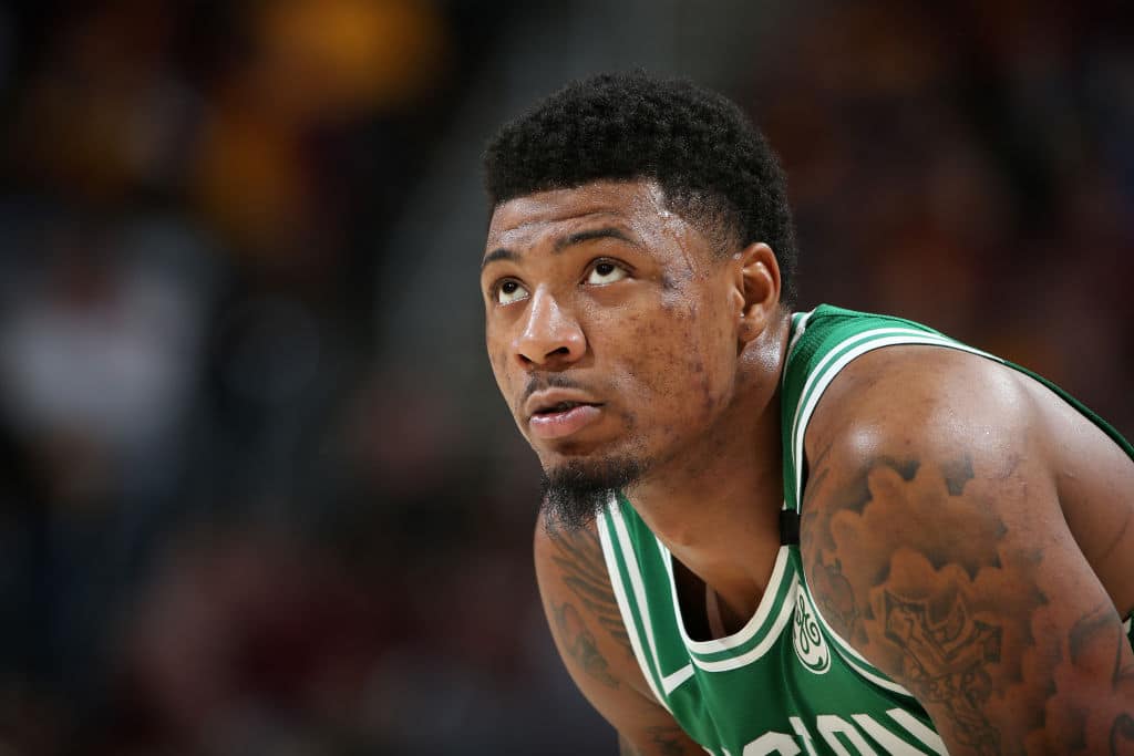 Marcus Smart Suffers Oblique Injury | SLAM