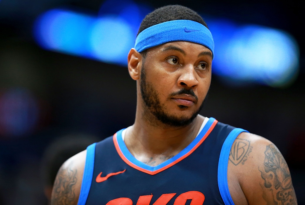 Report: Carmelo Anthony Traded To Atlanta Hawks In 3-Team Trade