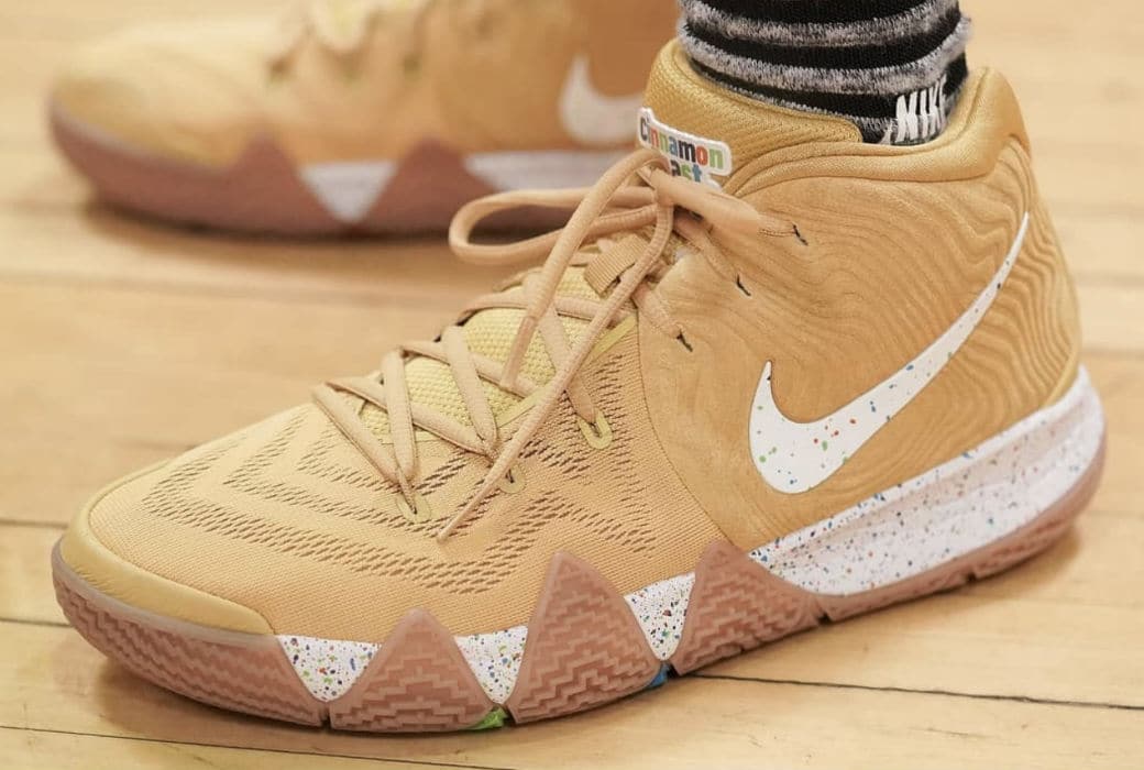 kyrie 4 cinnamon toast crunch footlocker