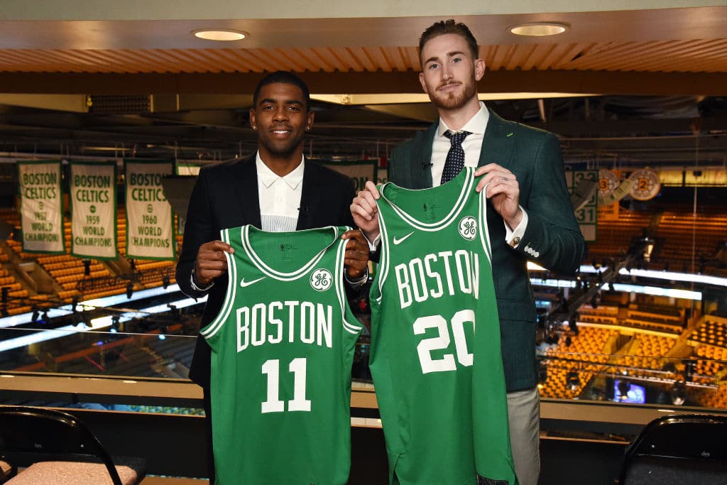 Report: Gordon Hayward, Kyrie Irving ready for Boston Celtics training camp