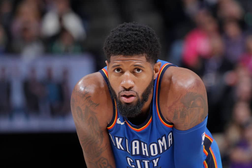 Paul George Had '18 to 20 Ounces of Blood' Drained from Elbow