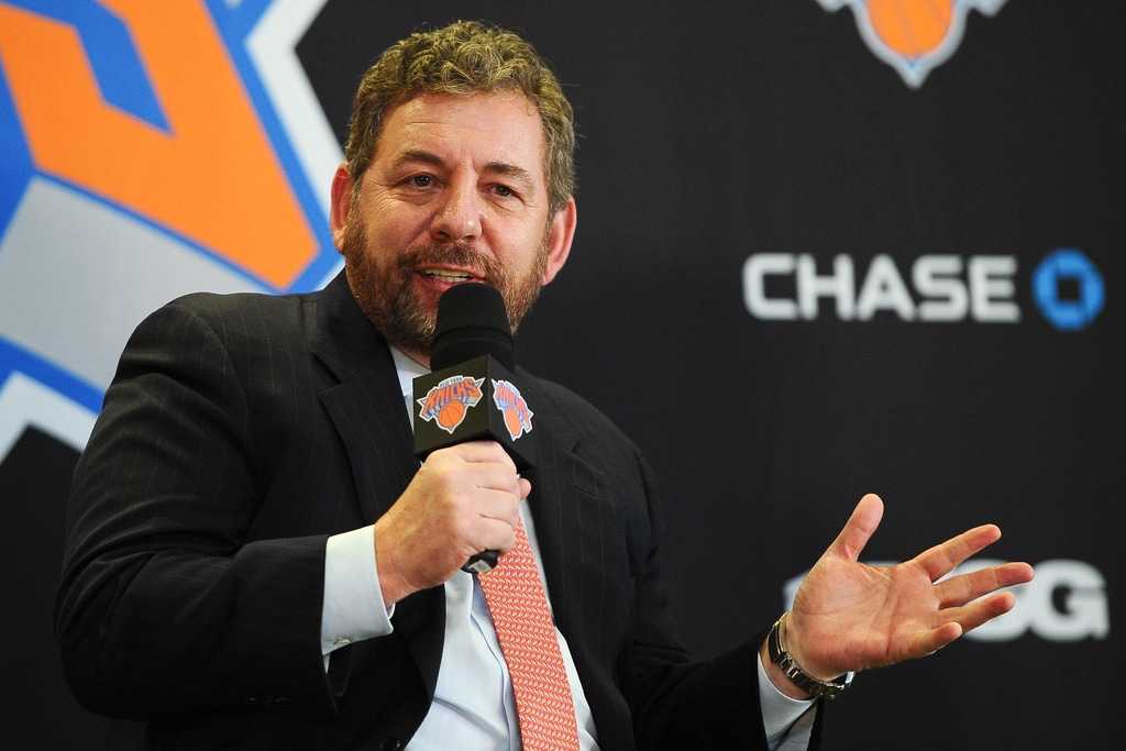 James Dolan 'We’re Not Going to Sell' the Knicks