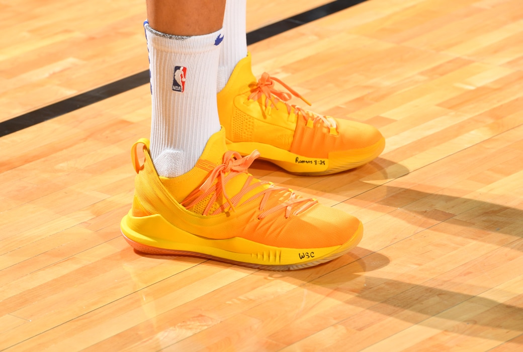 Curry 5 store yellow orange