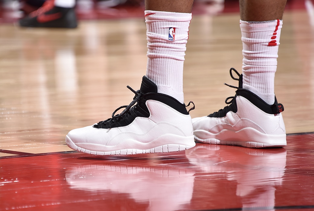 SoleWatch: PJ Tucker Wears Air Jordan 8 PE in Tribute to His Mentor