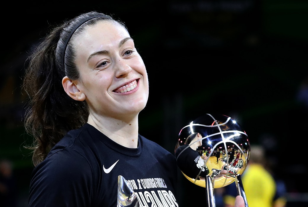 Breanna Stewart Unanimously Selected to 2018 AllWNBA First Team