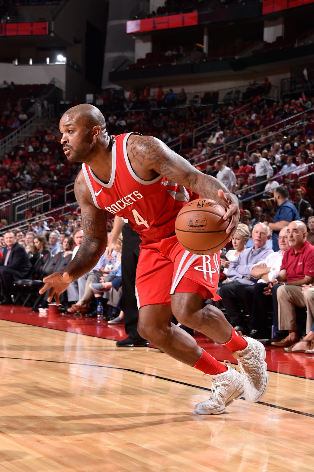 PJ Tucker Plays Better When Wearing Off-White Nikes